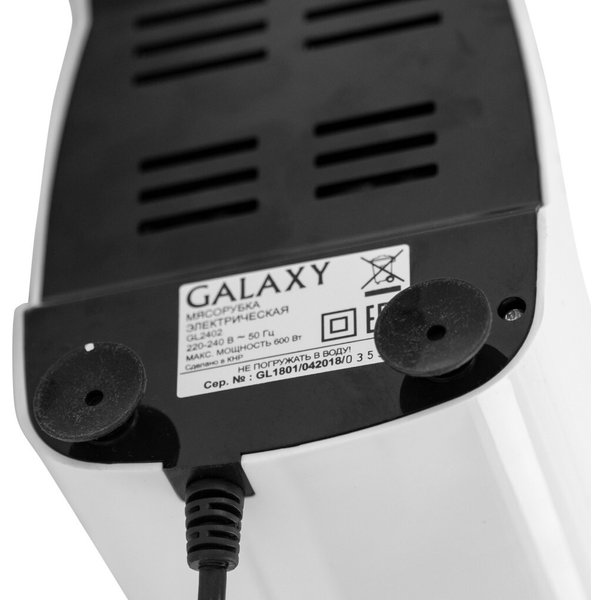 Мясорубка электрическая Galaxy GL 2402,600Вт, функция Реверс