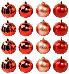 Набор шаров 16шт 8см медь SYQE-0121261