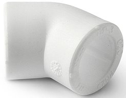 Угольник полипропиленовый 45° d25мм Pro Aqua