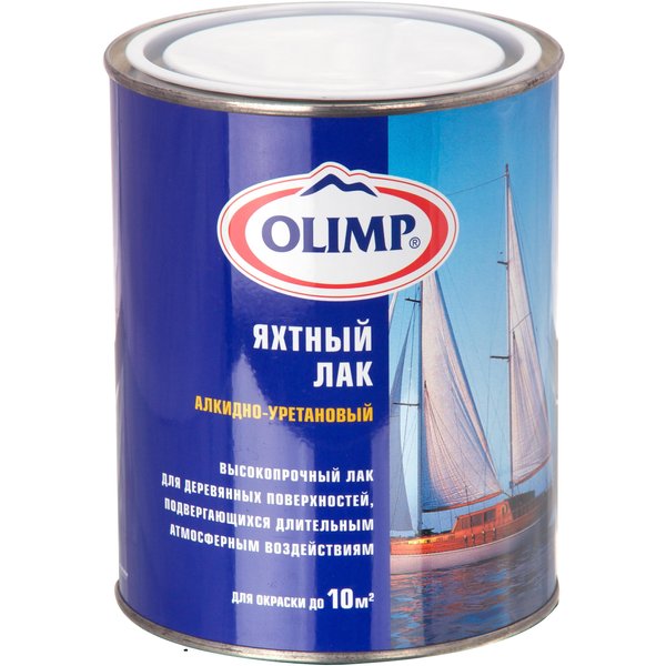 Лак яхтный OLIMP матовый (0,9л)