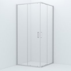 Ограждение душевое IDDIS Zodiac ZOD6CS9i23 90х90х195 квадратное,хром