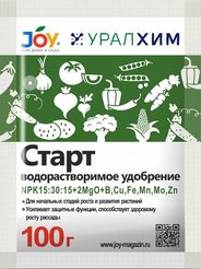 Удобрение водорастворимое СТАРТ JOY 100г