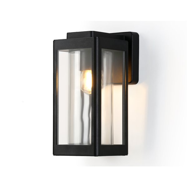 Светильник уличный настенный Ambrella light ST2406 BK/CL IP54 E27 черный/прозрачный 
