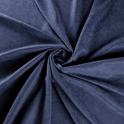 Портьера однотонная канвас Cadillac синий 320см