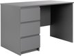 Стол письменный Кастор 115,6х75,5х65см 3-ящика, КДСП Серый