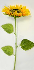 Цветок искусственный Подсолнух h70см
