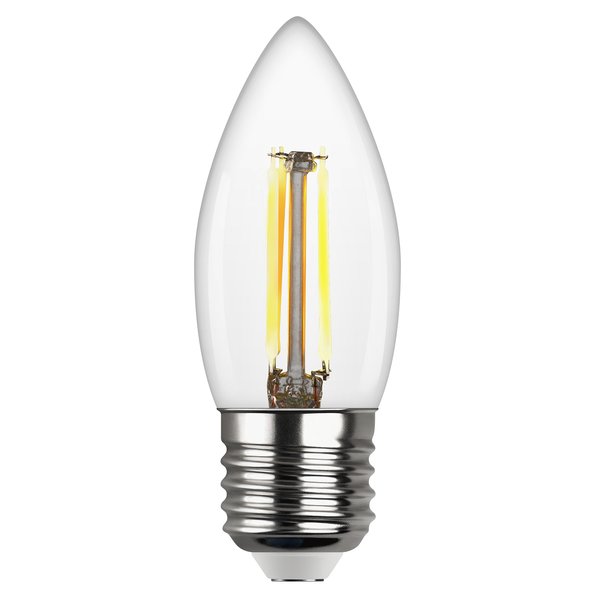 Лампа светодиодная REV FILAMENT 7Вт Е27 свеча 2700К свет теплый