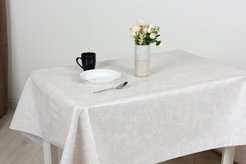 Клеенка Mirror Анита 140см бежевый, ПВХ