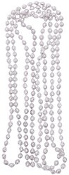 Бусы новогодние 270х0,8см серебро SYZLA-222101