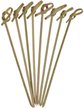 Набор шпажек д/канапе Mallony Завитки 100шт бамбук