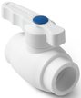 Кран полипропиленовый полнопроходной Pro Aqua Prime d25мм