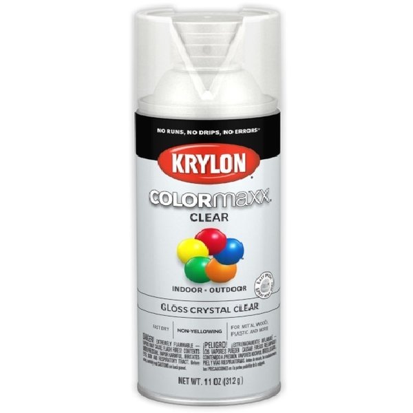 Лак KRYLON Colormaxx Gloss Crystal Clear высокоглянцевый (0,34/0,46кг)