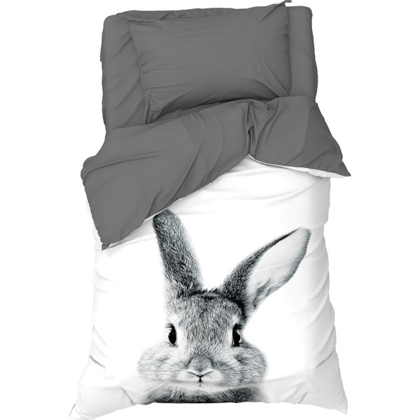 Комплект постельного белья 1,5сп. Этель Cute rabbit бязь (1 наволочка 50х70), арт.7655004