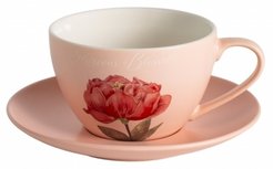 Набор чайный Glorious Blossom на 1 персону 300мл розовый, фарфор 