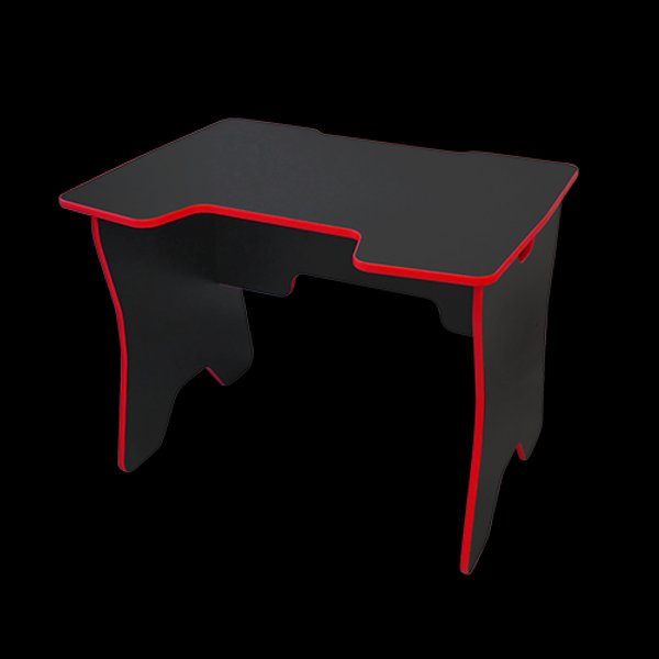 Стол компьютерный игровой Laksi 99,5х75,5х74см ЛДСП черный/красный