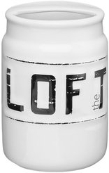 Стакан для зубных щеток настольный, керамика, LOFT