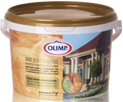 Лак для камня и структурной штукатурки OLIMP (2,5л)