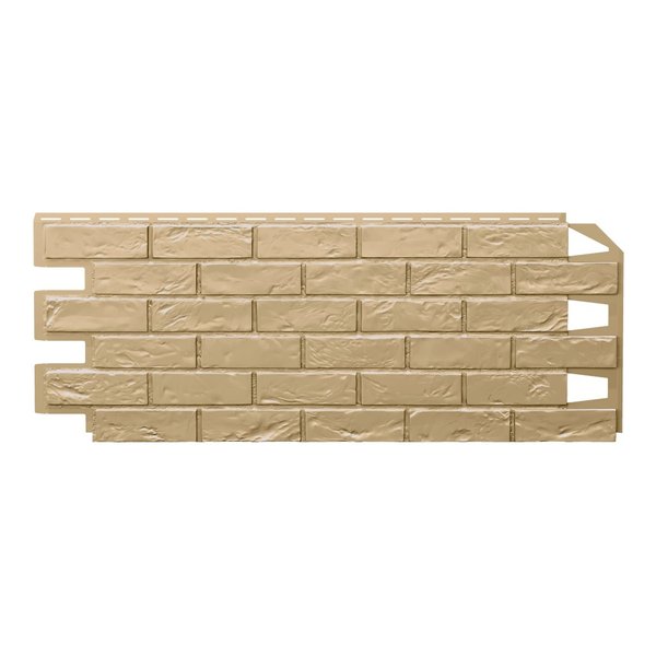 Панель фасадная Vilo Brick 1000х420х10мм песочный