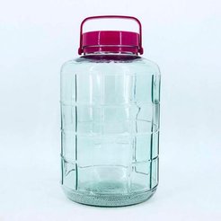 Банка с клапаном фиолетовая 20л