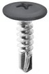 Саморез с прессшайбой со сверлом 4,2х16 графит RAL7024 (25шт) №379 