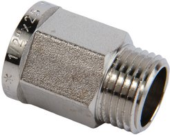 Удлинитель латунный 1/2" шестигранный 25мм