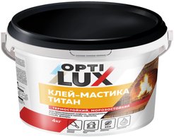 Мастика термостойкая титан Оптилюкс 4кг ведро