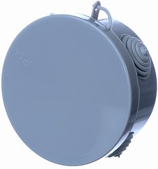 Коробка распределительная открытой установки 85х40мм круг IP54