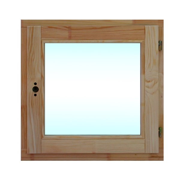 Окно деревянное со стеклопакетом ОД ОСП(45) 470х470мм