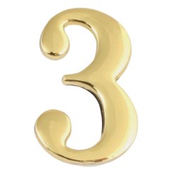 Цифра Apecs DN-01-3-Z-G золото 3