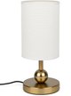 Светильник настольный ARTSTYLE HT-908WMG E27 золото/белый, металл /ткань 