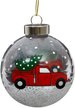 Шар с узором Грузовик 8см, прозрачный, SYQC2-0125151 Шар с узором Грузовик 8см, прозрачный, SYQC2-0125151