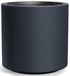 Кашпо пластиковое HEOS d47см h45см v72л, антрацит, с вкладкой v31л