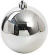 Шар 18см, серебро, глянец, SYQA-0125331-3