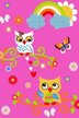 Ковер KIDS CARVED 4900A PINK/WHITE 0,8х1,5м