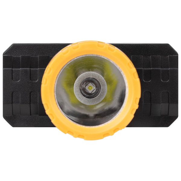 Фонарь аккумуляторный налобный светодиодный ЭРА GA-802 желтый/черный
