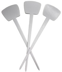 Таблички садовые для рассады растений МегаСад 19,5x5см 25шт +1 ручка