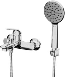 Смеситель для ванны Lemark Plus Advance LM1214C в комплекте с душевыми аксессуарами