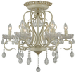 Люстра Diamante 4695-6 WH+GD, 6xE14/40W (66х66х60мм)