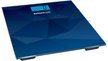 Весы напольные электронные Ergolux ELX-SB03-C45 до 180кг стекло, абстракция синяя