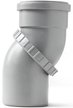 Отвод поворотный универсальный Pro Aqua Comfort 110мм
