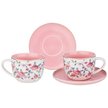 Набор чайный Lefard Blossom на 2 персоны 250мл фарфор, розовый