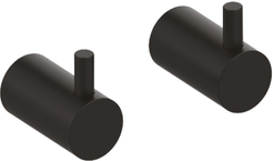 Комплект одинарных крючков сплав металлов,Petite,черный матовый,ID PET2SB3i41