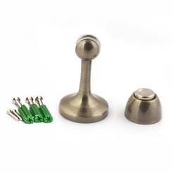 Упор дверной Apecs DS-2761-M-AB магнитный бронза