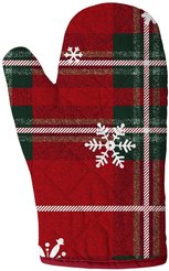 Прихватка-рукавица Vse DOMA Рождественское утро 18х28см хлопок