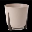 Кашпо на ножках Frida ECO coffee d26см h23см V8,1л кофе latte