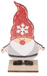 Украшение из дерева Дед Мороз 15х9х5см SYMZPA-442134