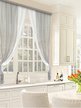 Комплект штор для кухни Лидия 250х160 серый