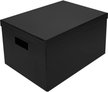 Набор коробок Storidea 27х35х20см с крышкой, картон, черный 2шт