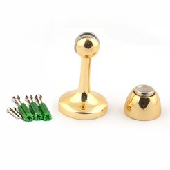 Упор дверной Apecs DS-2761-M-G магнитный золото