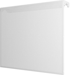 Экран радиаторный перфорированный,690x610x140,7-ми секционный,сталь,белый